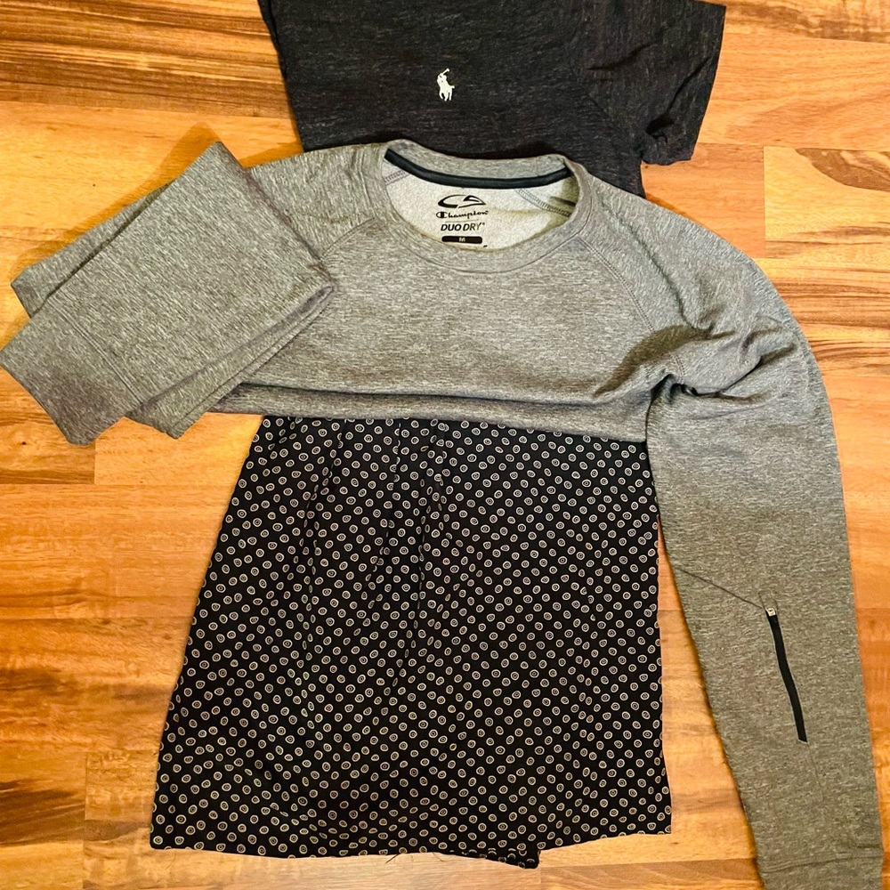Woman’s comfortable cute entire outfit